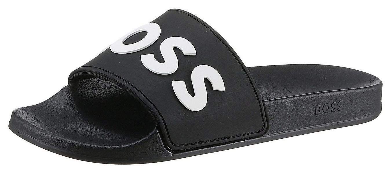 BOSS Kirk Slide Badepantolette, Sommerschuh, Poolslides, Schlappen, mit BOS günstig online kaufen