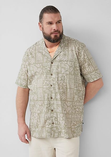 s.Oliver Kurzarmhemd Resort Fit: Kurzarmhemd aus günstig online kaufen