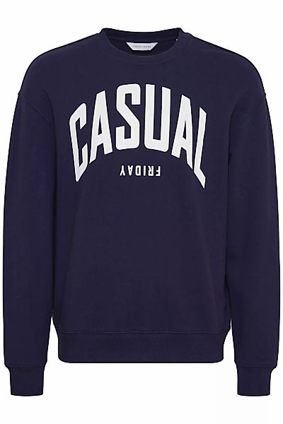 Casual Friday Rundhalspullover "Sweatshirt CFSage" günstig online kaufen