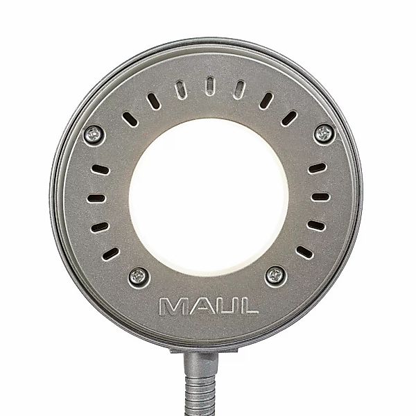 LED-Tischleuchte MAULarc, silber, Höhe 38 cm, flexibel günstig online kaufen