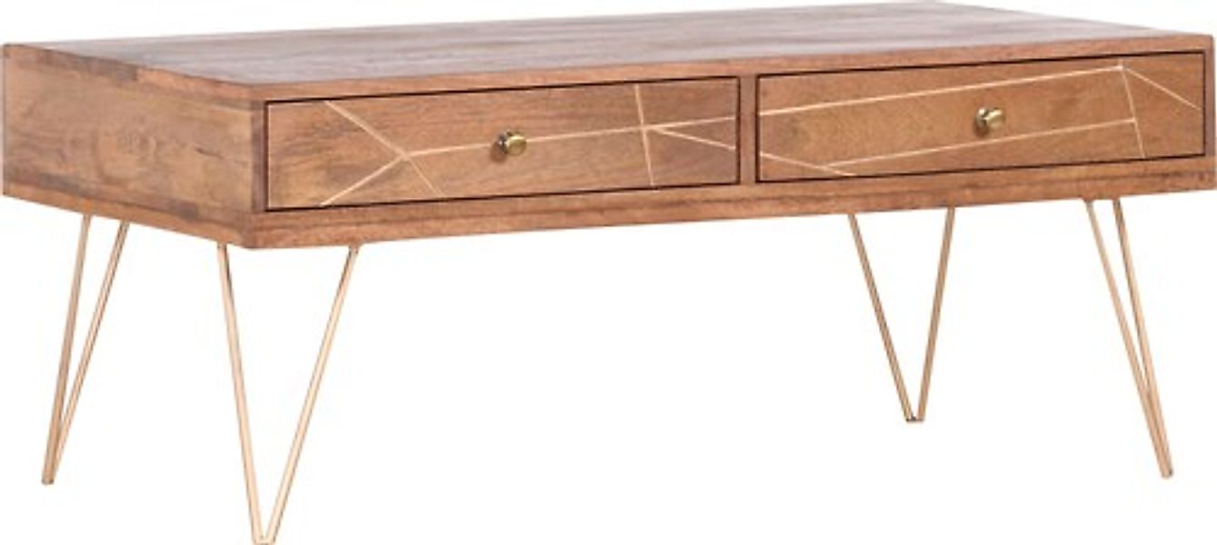Gutmann Factory Couchtisch »Scan«, Hairpin Beine, moderner Couchtisch aus M günstig online kaufen