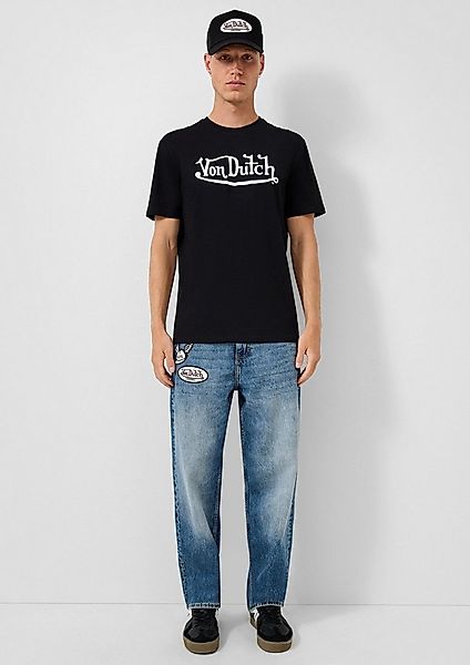 QS Regular-fit-Jeans Jeans-Hose Denim im Loose Fit, QS x Von Dutch günstig online kaufen