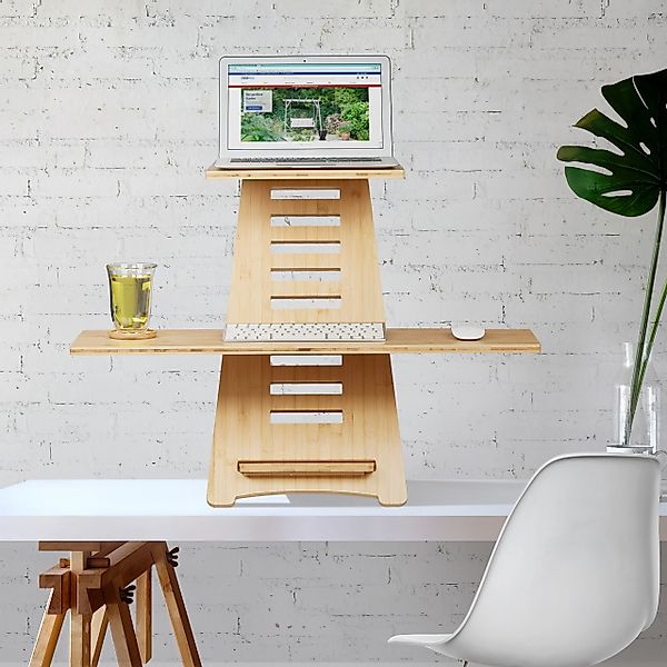relaxdays Stehpult Aufsatz Schreibtisch günstig online kaufen