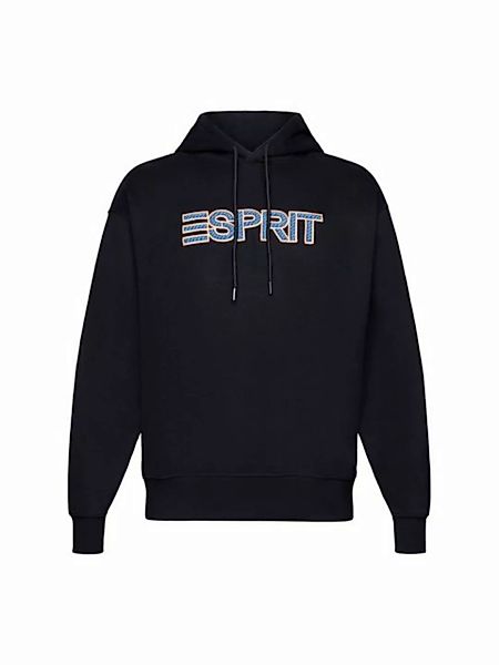 Esprit Sweatshirt Logo-Hoodie aus Baumwollmix (1-tlg) günstig online kaufen