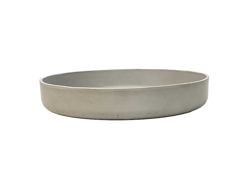 VIVANNO Pflanzschale Fiberglas ORYVEN Schale - Betongrau Beton-Design (1 St günstig online kaufen