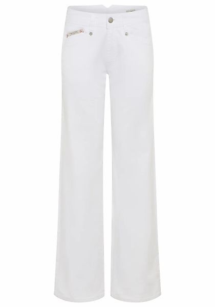 Herrlicher Straight-Jeans "Prime New Denim White Stretch" mit Spitzbund und günstig online kaufen