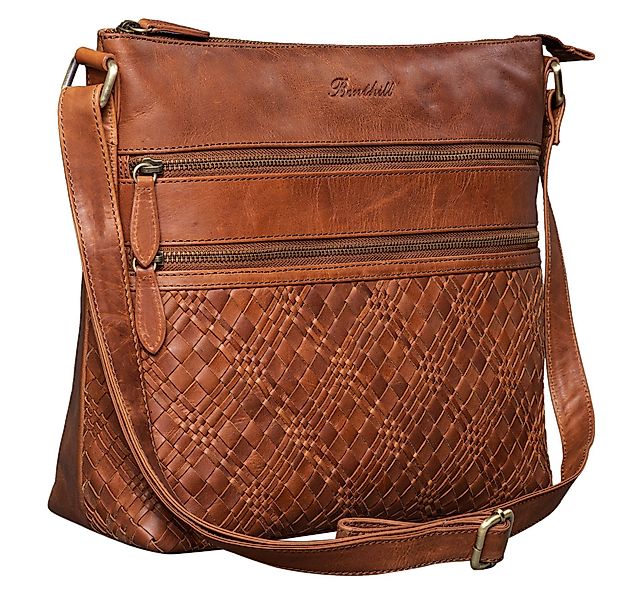 Benthill Umhängetasche Damen Echt Leder Schultertasche günstig online kaufen