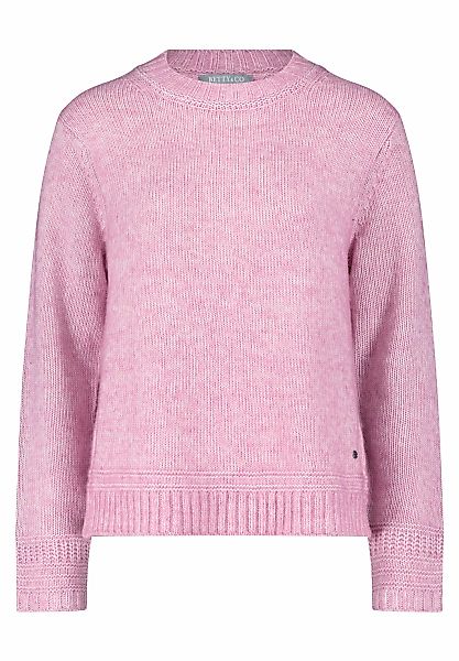 Betty&Co Strickpullover "Betty & Co Damen Strickpullover mit Rippbündchen", günstig online kaufen