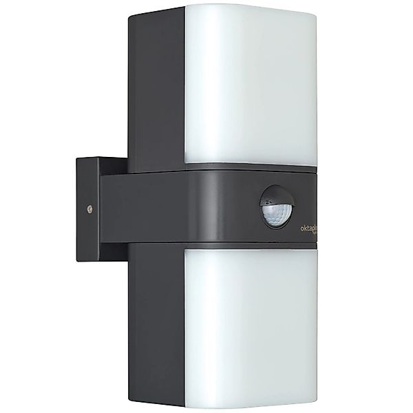 Oktaplex Duas Außenleuchte mit Sensor 20W 1800lm Außenbeleuchtung Warmweiß günstig online kaufen