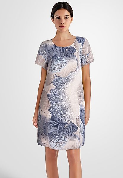 PEKIVESSA Sommerkleid Leinenkleid knielang mit kurzen günstig online kaufen