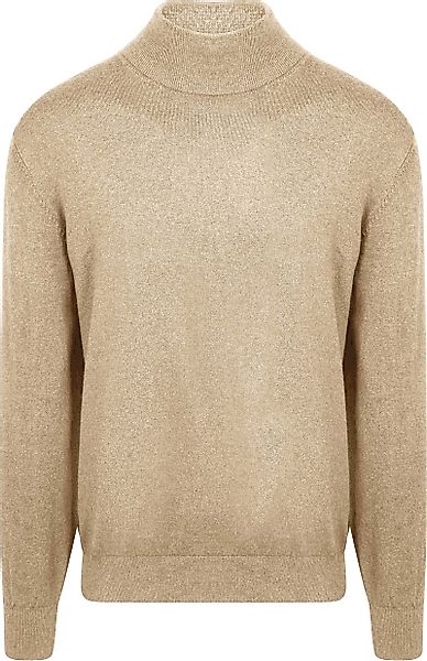 Steppin' Out Rollkragenpullover Cotton Cashmere Ecru - Größe M günstig online kaufen