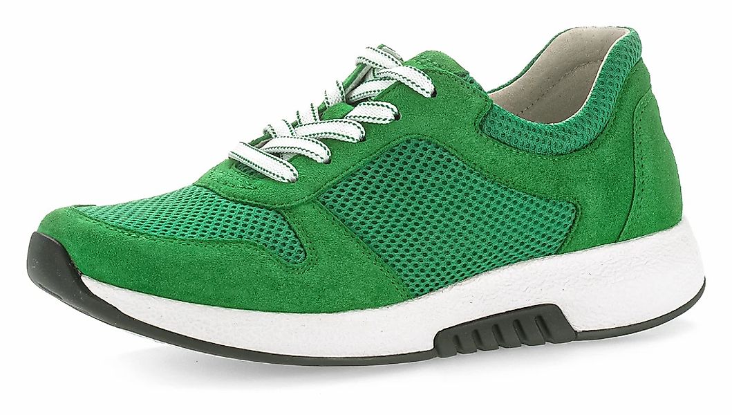 Gabor Rollingsoft Keilsneaker, Freizeitschuh, Halbschuh, Schnürschuh mit he günstig online kaufen