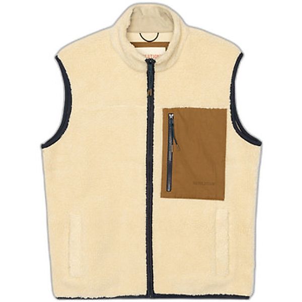 Revolution  Strickjacken Gilet teddy court avec poche poitrine contrastée günstig online kaufen