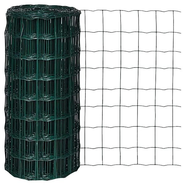 vidaXL Gartenzaun Maschendraht 10 x 0,8 m 100 x100 mm Maschenweite 140572 günstig online kaufen
