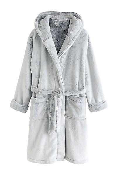 Next Damenbademantel Morgenmantel, Schnee, Polyester (recycelt), günstig online kaufen