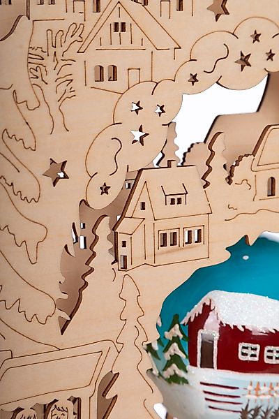 Myflair Möbel & Accessoires Dekoobjekt »Weihnachtsdeko mit LED Beleuchtung« günstig online kaufen