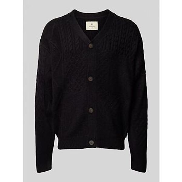 Jack & Jones  Strickjacken 12259701 MARKUS-BLACK günstig online kaufen