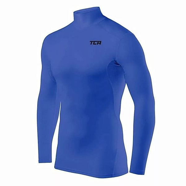 TCA Langarmshirt TCA Herren HyperFusion Kompressionsshirt - Leuchtend Blau günstig online kaufen