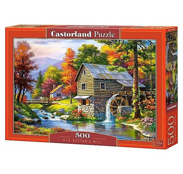 Castorland Puzzle Puzzle Alte Mühle 500 Teile, Puzzleteile günstig online kaufen