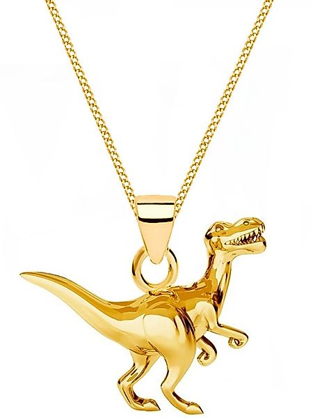 Goldene Hufeisen Goldkette Halskette Gold Dinosaurier günstig online kaufen