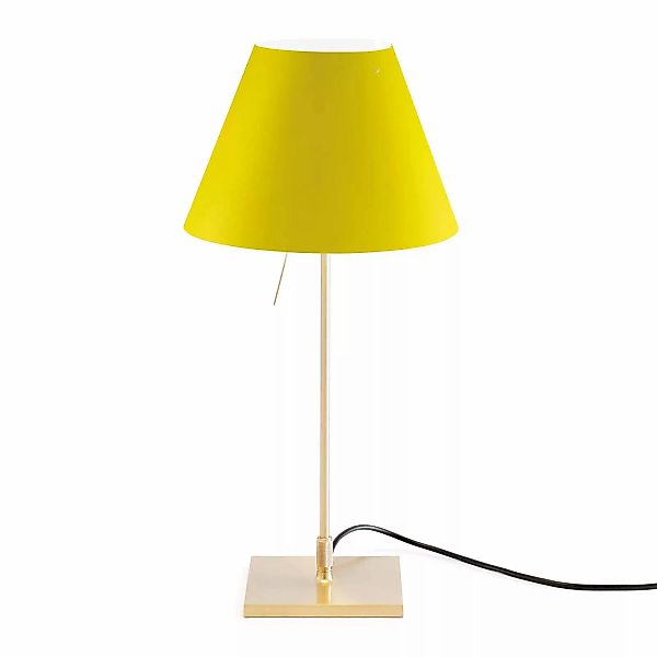 Luceplan Costanzina Tischlampe messing gelb günstig online kaufen