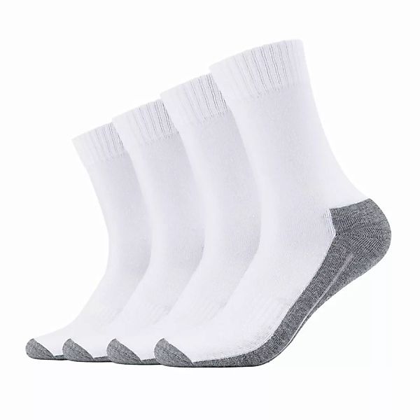 Camano Unisex Socken - Pro Tex Function, einfarbig, 4er Pack Weiß 43-46 günstig online kaufen