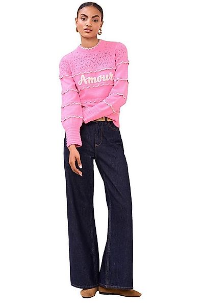 LIPSY Rundhalspullover Lipsy Langärmeliger Rundhalspullover, Regular (1-tlg günstig online kaufen