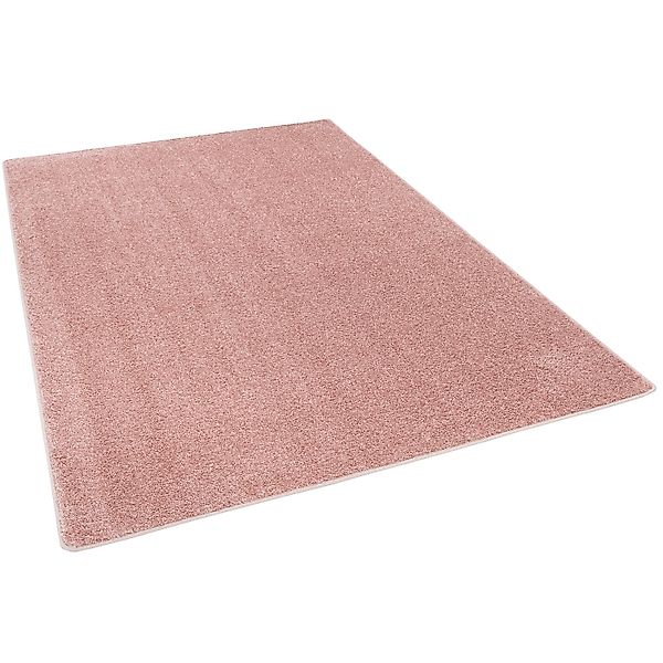 Snapstyle Hochflor Velours Teppich Mona Altrosa 100x200cm günstig online kaufen