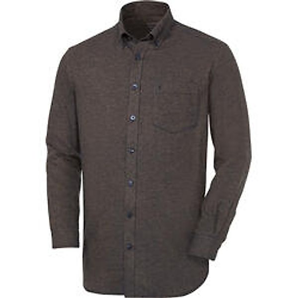 HENSON&HENSON Herren Flanellhemd günstig online kaufen