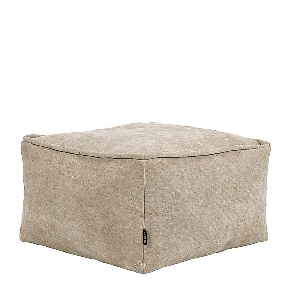 icon Pouf aus Chenille „Amara“ mit günstig online kaufen