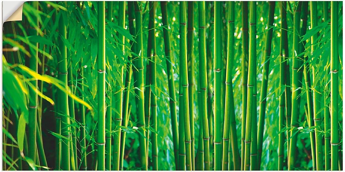 Artland Wandfolie "Bambus II", Gräser, (1 St.), selbstklebend günstig online kaufen