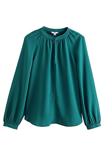 Next Langarmbluse Langärmelige Bluse mit V-Ausschnitt günstig online kaufen