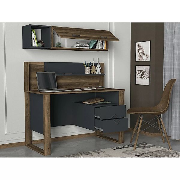 home24 Schreibtisch-Set Kesia (2-teilig) günstig online kaufen