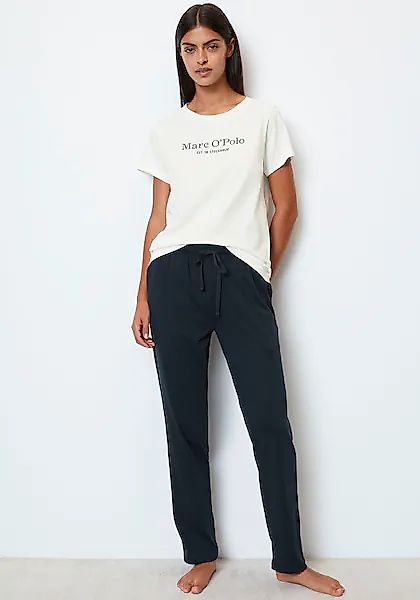 Marc O'Polo Loungehose »Mix & Match Cotton-Woven«, mit elastischem Bund günstig online kaufen