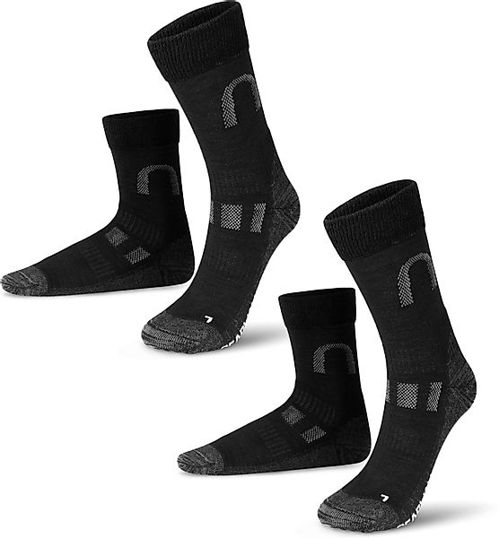 normani Wandersocken 2 Paar Merinowollsocken Wander- günstig online kaufen