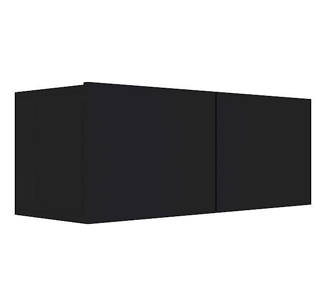 DOTMALL TV-Schrank TV-Schrank Schwarz 80x30x30 cm Holzwerkstoff günstig online kaufen