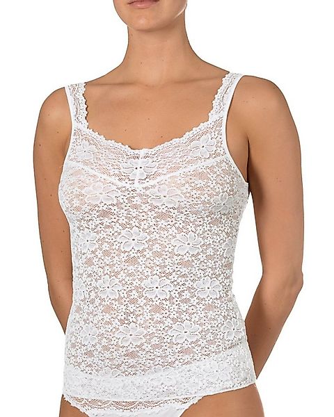 Nina Von C. Unterhemd Millefleurs Spitzentop Hemdchen elastische Spitze Gr. günstig online kaufen