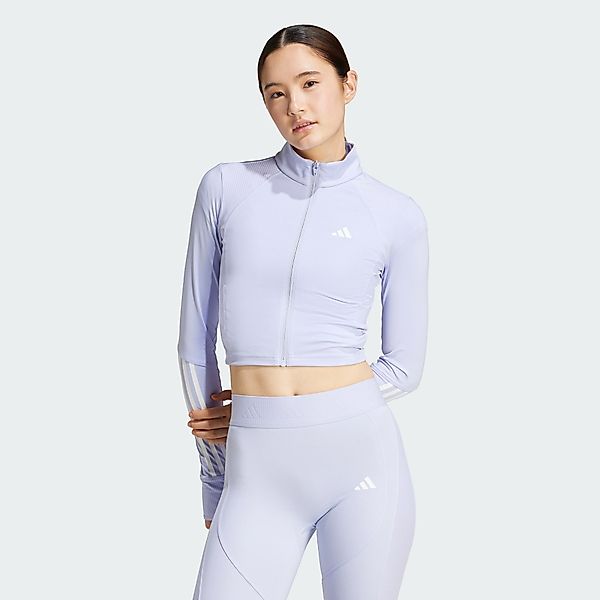 adidas Performance Trainingstop HYPERGLAM RIBBED JACKE günstig online kaufen