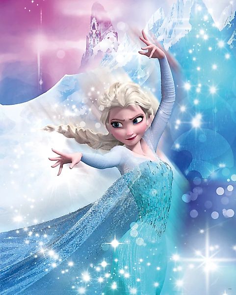 Komar Wandbild Frozen Elsa Action 40 x 50 cm günstig online kaufen