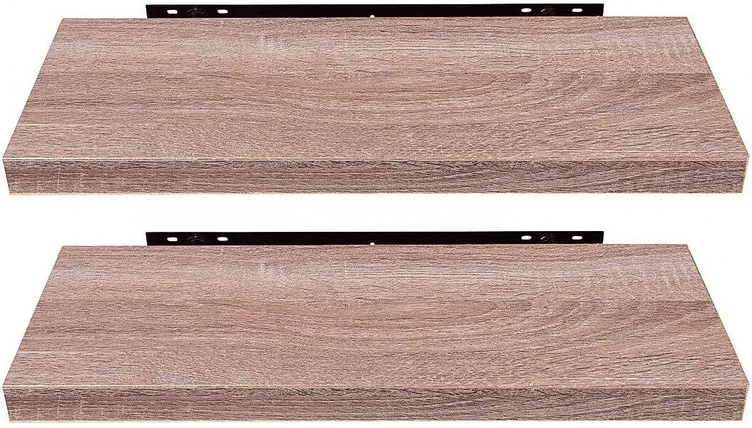 EUGAD Wandregal, 2-tlg., Holz Board Modern günstig online kaufen
