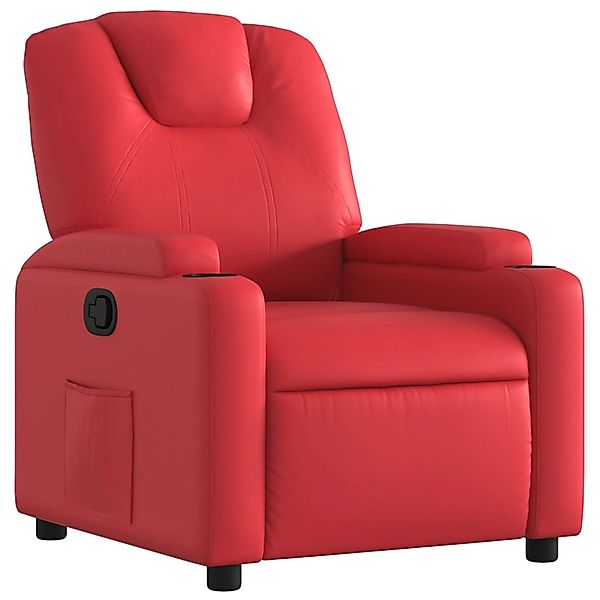 vidaXL Relaxsessel Rot Kunstleder 372394 günstig online kaufen