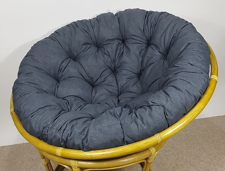 Rattani Sitzkissen Polster Kissen Auflage für Rattan Papasansessel Fb anthr günstig online kaufen