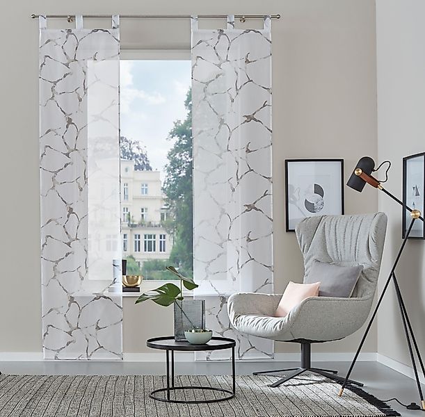 my home Schiebegardine "Fulda" Schlaufen 2 Stk. tlg. Inkl. Beschwerungsstan günstig online kaufen