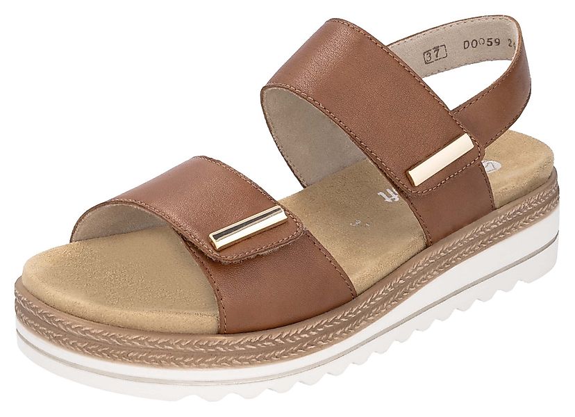 Remonte Keilsandalette, Riemchensandale, Bequemschuh mit Schmuckelementen günstig online kaufen