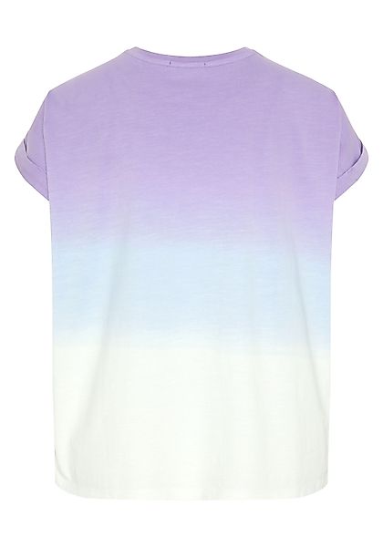 Chiemsee Print-Shirt T-Shirt im Dip-Dye-Look mit günstig online kaufen