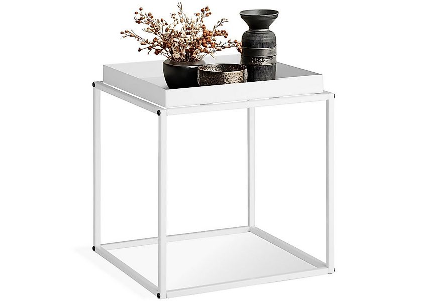 tectake Beistelltisch Couchtisch Cambridge 40x40x44cm (1-St., 1 tlg), Stape günstig online kaufen