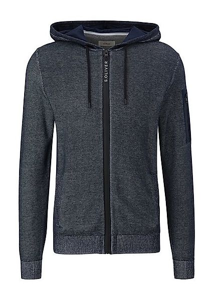 s.Oliver Strickjacke Strickjacke mit Two-Tone-Struktur günstig online kaufen