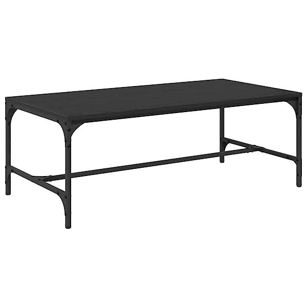 vidaXL Couchtisch Schwarz Eichen-Optik 100 x 50 x 35 cm Holzwerkstoff 88112 günstig online kaufen
