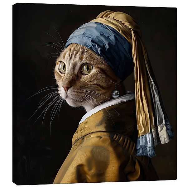 Posterlounge Poster Felipe Hora, Die Katze günstig online kaufen