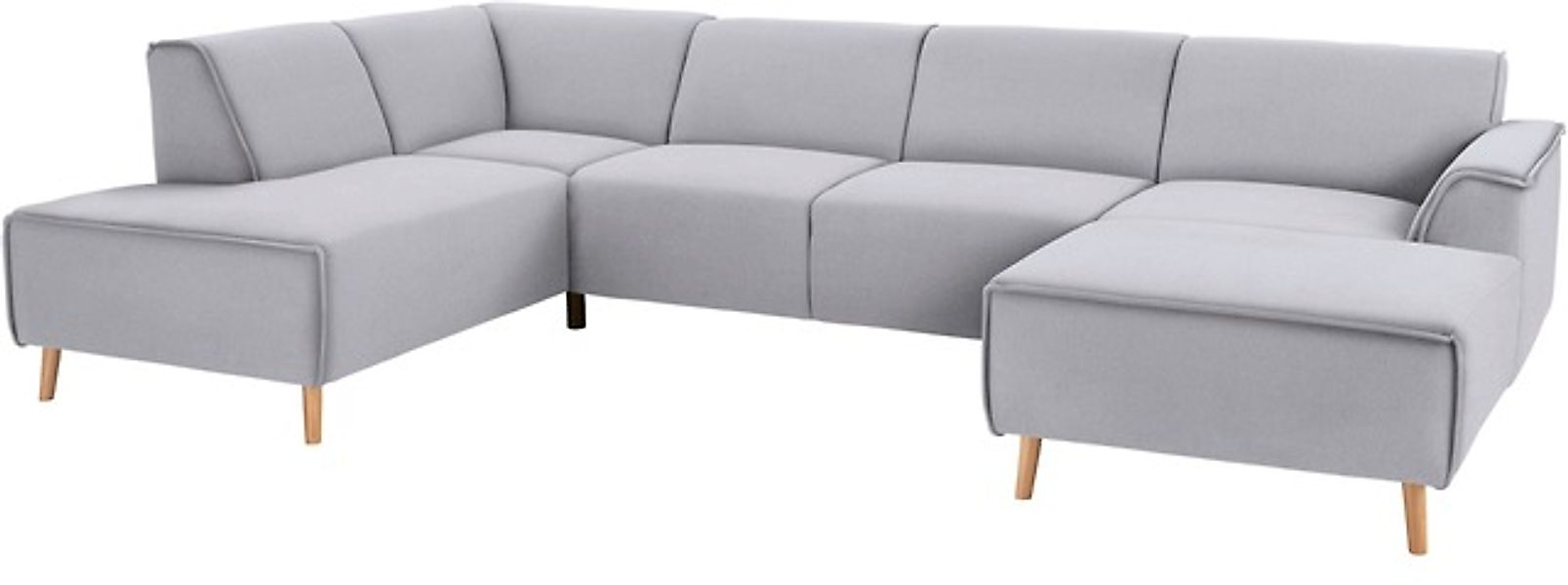 Home affaire Wohnlandschaft »Janek Scandic Design, elegant und zeitlos U-Fo günstig online kaufen